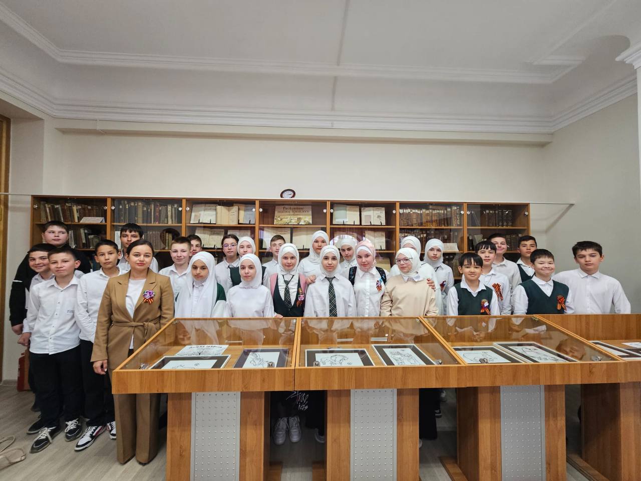 6 мая учащиеся 6 класса вместе с классным руководителем Ибрагимовой Р. Р. приняли участие в   познавательном мероприятии на базе областной универсальной научной библиотеки..
